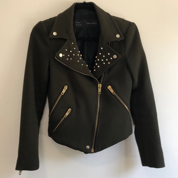 Zara Military Style Jacket with Bling - Picture 2 of 6